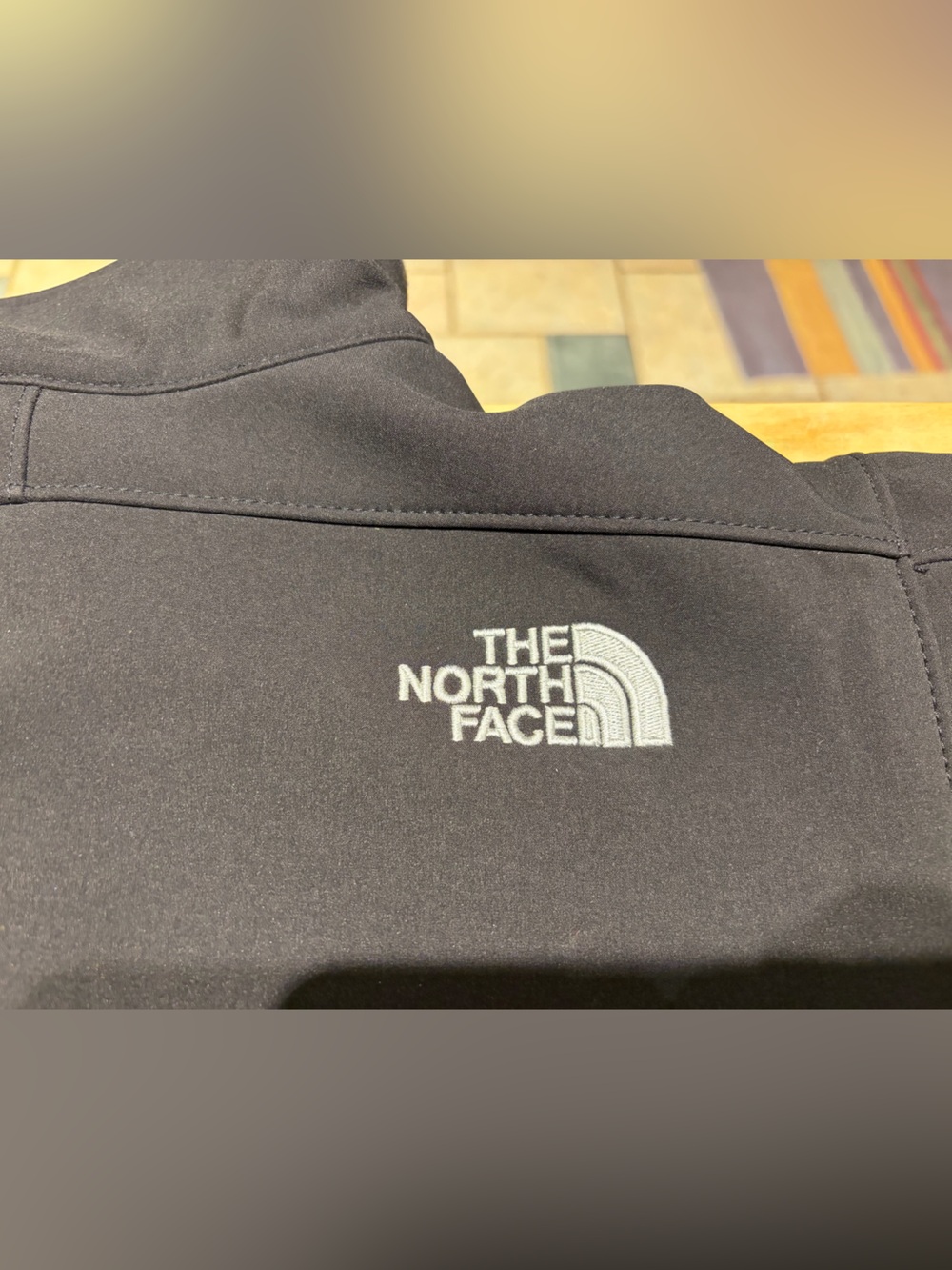 The North Face Jacket Womens XS Black WindWall Softshell Full Zip Outdoor Hiking